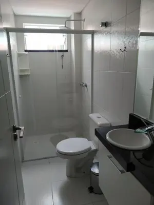 Uma casa de banho em Vivendas Summer Beach Apto Particular