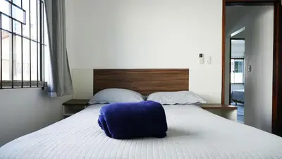 Uma cama ou camas num quarto em Casa Grande - Mestre Naro