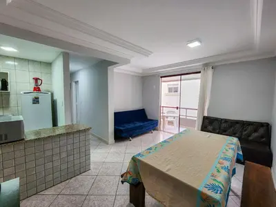 Uma área de estar em Apto 304 El shadday 3 quartos 150 metros mar