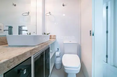 Uma casa de banho em Solar das ilhas · Aconchegante Apartamento na Linda Praia de 4 Ilhas