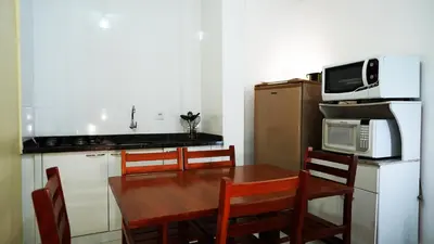 A cozinha ou kitchenette de Loft 12 residencial beija flor
