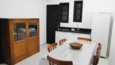 A cozinha ou kitchenette de Residencial Beija Flor Apartamento 13