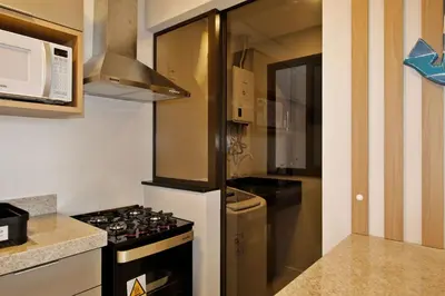 A cozinha ou kitchenette de 1088 - Apartamento novo Praia de Bombinhas