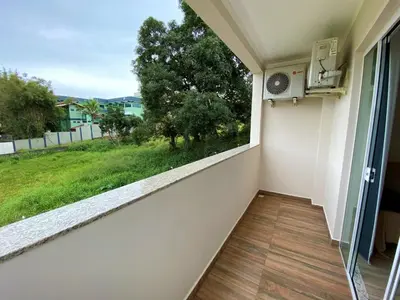 Uma varanda ou terraço em Residencial Miguel