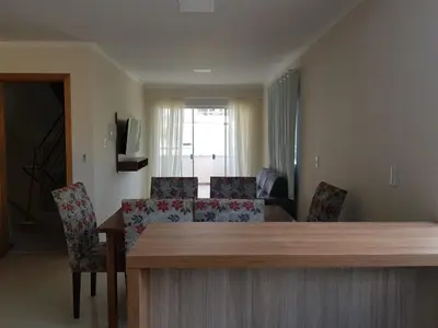 Uma área de estar em Residencial Miguel