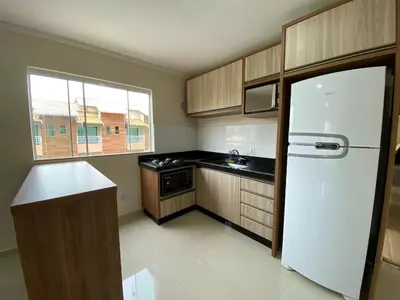 A cozinha ou kitchenette de Residencial Miguel