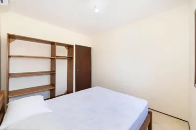 Uma cama ou camas num quarto em Casa Patta - 05 dormitórios, com piscina.