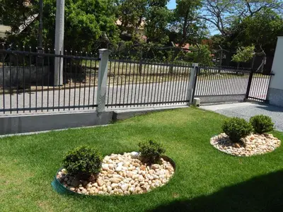 A planta de Casa Ampla no Centro, Piso Térreo ou Superior