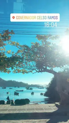 A planta de Apartamento 400 metros da praia de palmas, Governador Celso Ramos