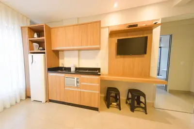 A cozinha ou kitchenette de RESIDENCIAL MAR BLUE