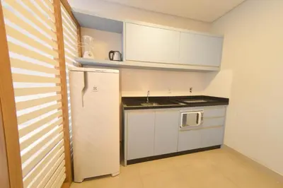 A cozinha ou kitchenette de RESIDENCIAL MAR BLUE