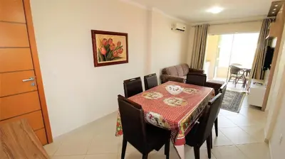 Uma área de estar em 1024 - Apartamento em Bombinhas para locação de temporada - Praia de Bombas