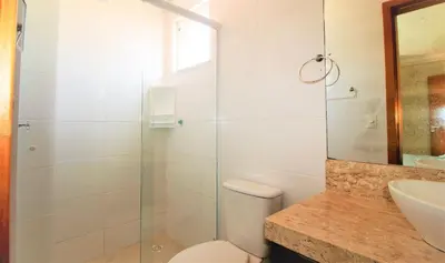 Uma casa de banho em 1024 - Apartamento em Bombinhas para locação de temporada - Praia de Bombas