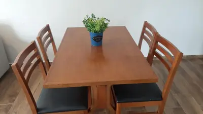 A planta de Apartamento completo centro Tijucas