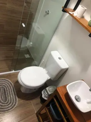 A planta de Studio Container Bombinhas