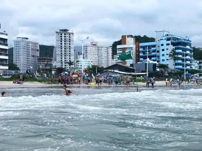 A planta de Apartamento Itapema, a 10 minutos do Mar MeiaPraia
