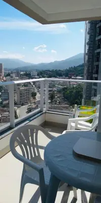 A planta de Apartamento Itapema, a 10 minutos do Mar MeiaPraia