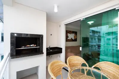A planta de Aluguel Apartamento 1 quarto Summer Beach Bombas SC
