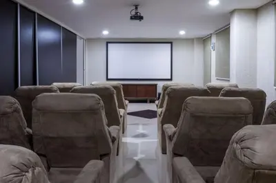 A planta de Aluguel Apartamento 1 quarto Summer Beach Bombas SC