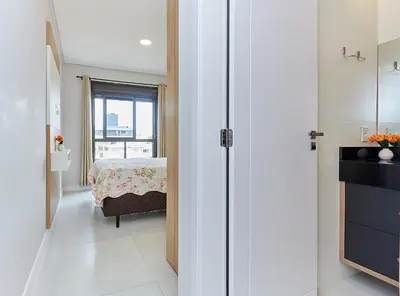 A planta de 1087 Apartamento novo bem localizado com 2 Dormitórios e 2 vagas de garagem