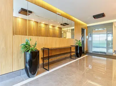 A planta de 1087 Apartamento novo bem localizado com 2 Dormitórios e 2 vagas de garagem