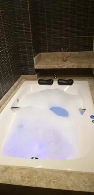 A planta de Casa com Piscina e Hidromassagem Montoski