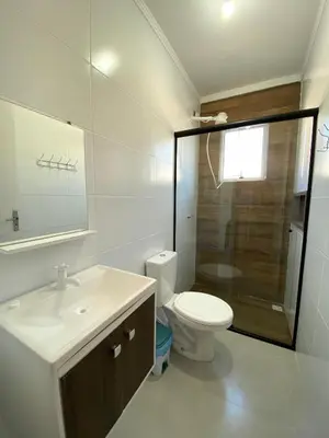 Uma casa de banho em Ondas do Mar Residencial