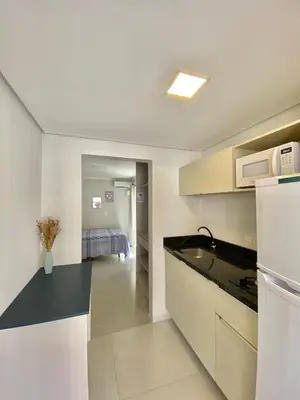 A cozinha ou kitchenette de Ondas do Mar Residencial