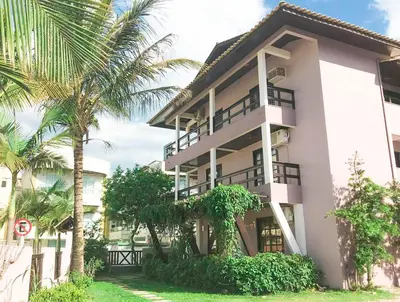 O edifício onde o apartamento está situado