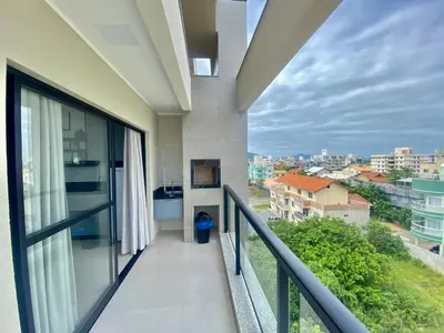 Uma varanda ou terraço em HY Apart