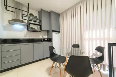 A cozinha ou kitchenette de HY Apart