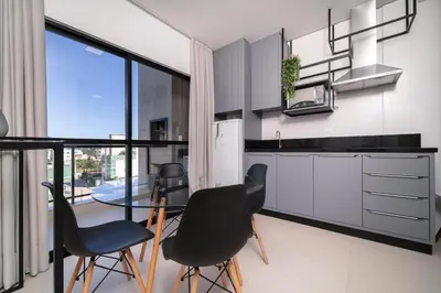 A cozinha ou kitchenette de HY Apart