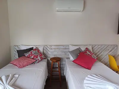 Uma cama ou camas num quarto em Vila Figueiredo das Donas - Suíte Espaço Gourmet
