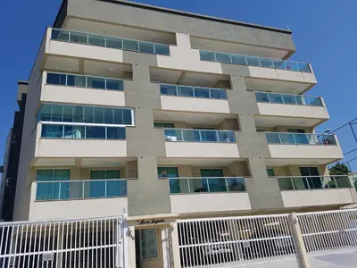 O edifício onde o apartamento está situado