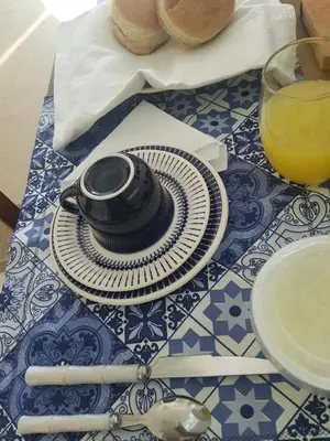 As opções de pequeno-almoço disponíveis para os hóspedes de Apto Queen D'Arte Bombinhas
