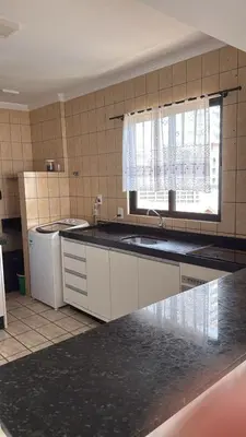 A cozinha ou kitchenette de Cobertura Frente Mar