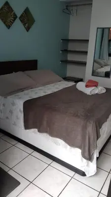 Uma cama ou camas num quarto em Pousada das Gaivotas