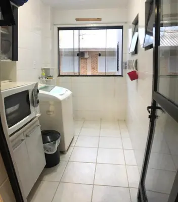 A cozinha ou kitchenette de Residencial Beija Flor, 3 quartos - Mariscal