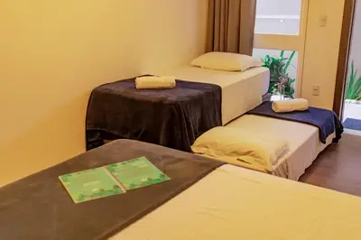 Uma cama ou camas num quarto em Morada do Estaleiro