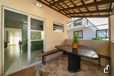 A planta de Casa com 03 dormitórios de casal