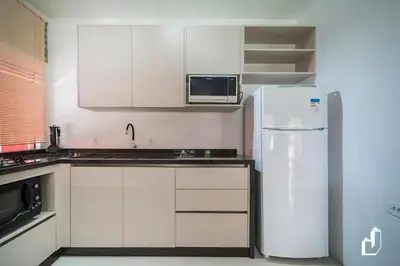 A cozinha ou kitchenette de Casa de Praia | Para até 08 pessoas