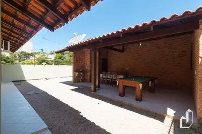 A planta de Casa térrea com 03 dormitórios