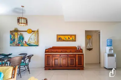 A planta de Seu Espaço Frente Mar com 4 Dormitórios