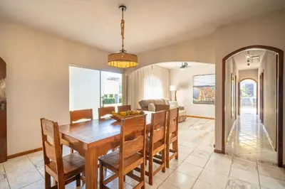 A planta de Casa térrea com 03 quartos em Canto Grande