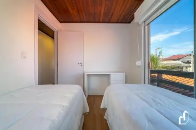 Uma cama ou camas num quarto em Casa acolhedora e confortável com 03 dormitórios