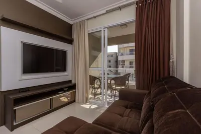 A planta de Riomaggiore 204 -Lindo apartamento 200m da Praia de Bombas - Excelente Custo Benefício