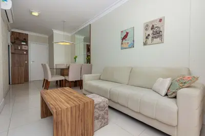 A planta de Riomaggiore 201 -Lindo apartamento 200m da Praia de Bombas - Excelente Custo Benefício