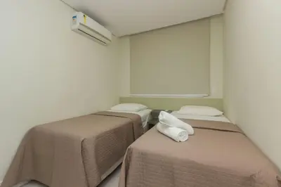 A planta de Riomaggiore 201 -Lindo apartamento 200m da Praia de Bombas - Excelente Custo Benefício