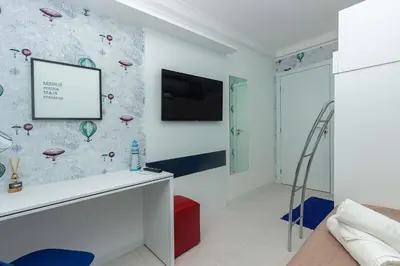 A planta de Recanto Cardeal 406-3 – Aconchegante Apartamento - Excelente Custo-Benefício