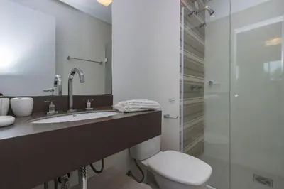 A planta de Porto Fino 106 – Lindo Apartamento no Centro de Bombinhas, a 260 Metros da Praia, com Ótimo Custo-Benefício.